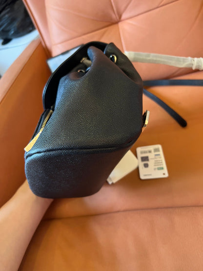 Chanel Caviar Quilted Mini Business Affinity Backpack Black