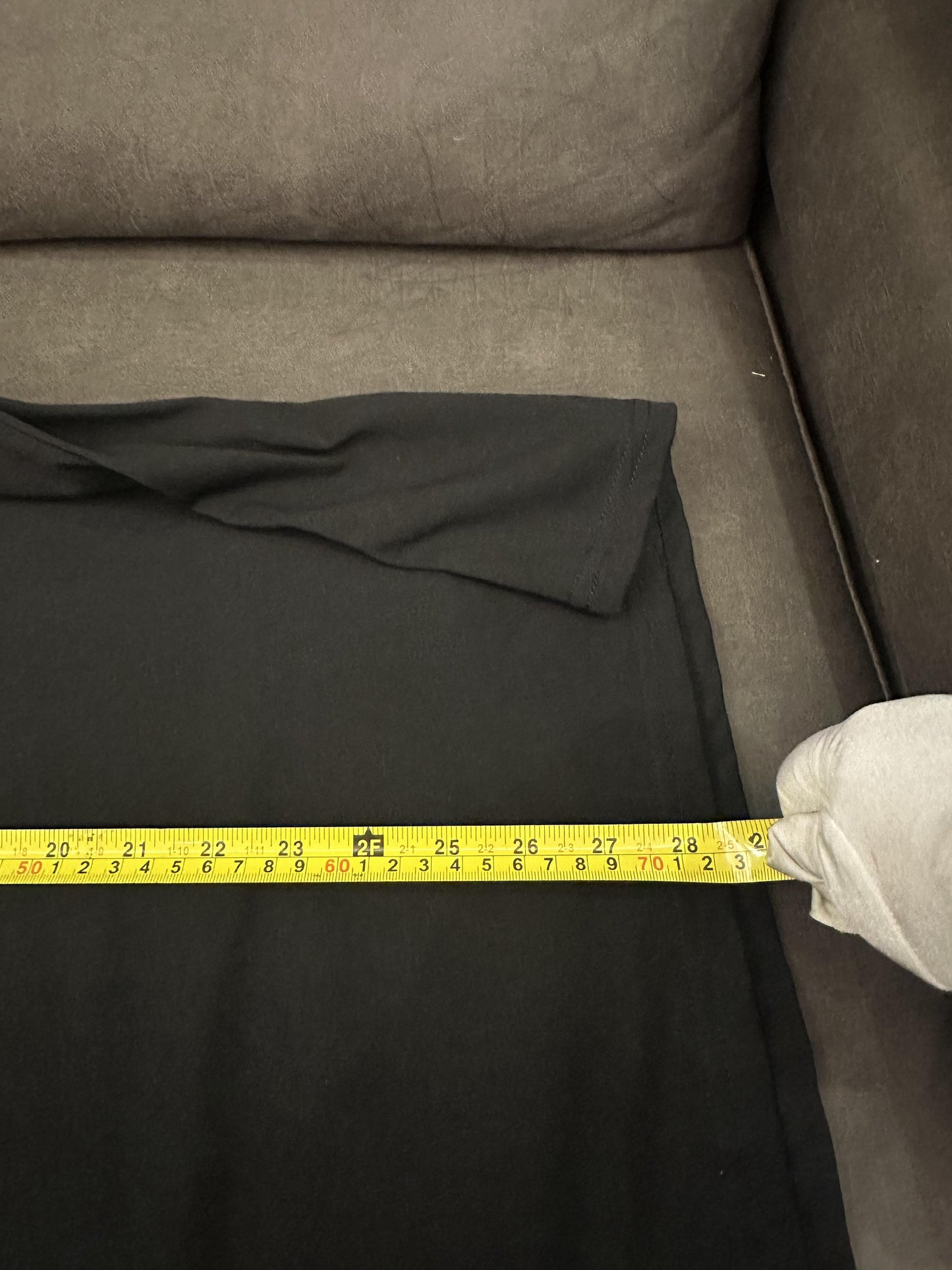 Burberry Black T-shirt with Knight Graphic and Iconic Check Half-Moon Design