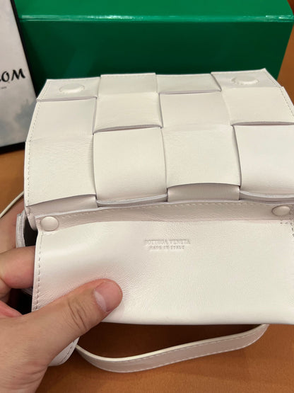 Bottega Veneta Small Leather Cassette Cross-Body Bag