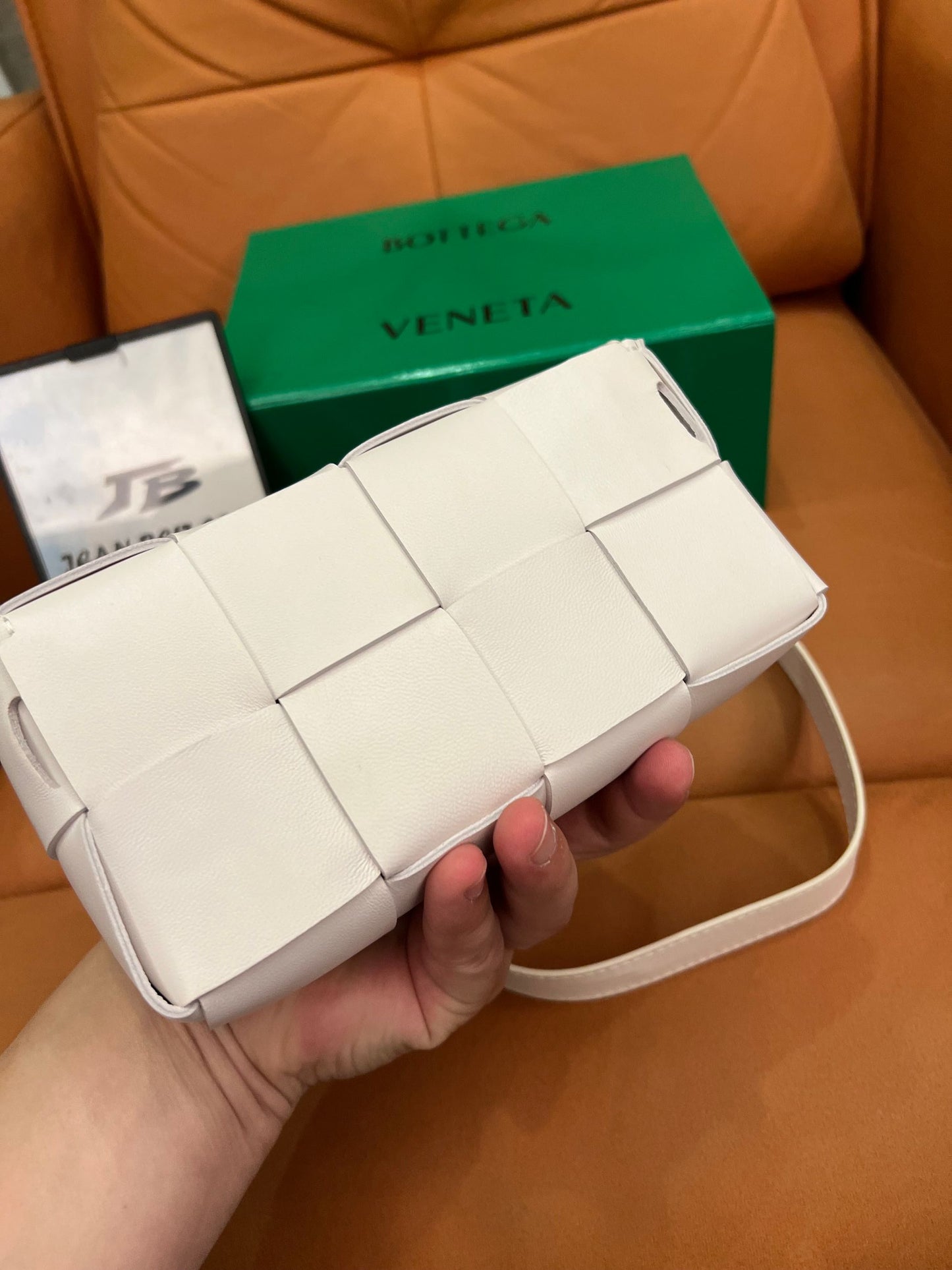 Bottega Veneta Small Leather Cassette Cross-Body Bag