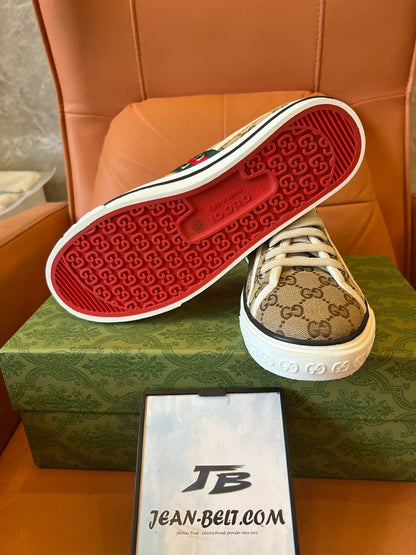 Tênis de lona Gucci Tennis 1977 GG