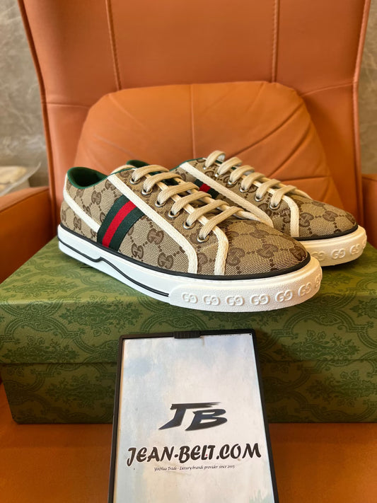 Tênis de lona Gucci Tennis 1977 GG