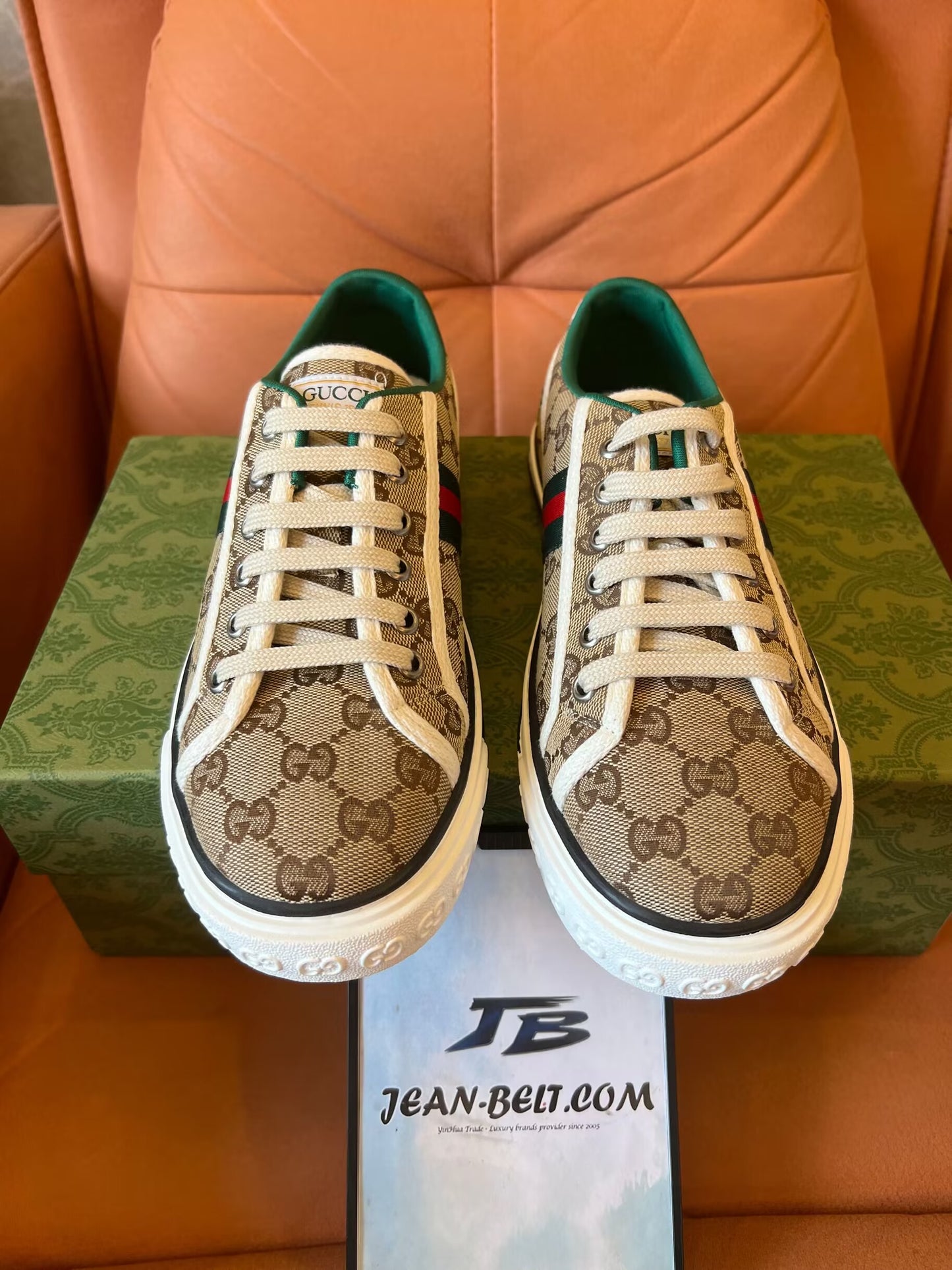 Tênis de lona Gucci Tennis 1977 GG