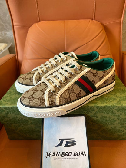 Tênis de lona Gucci Tennis 1977 GG