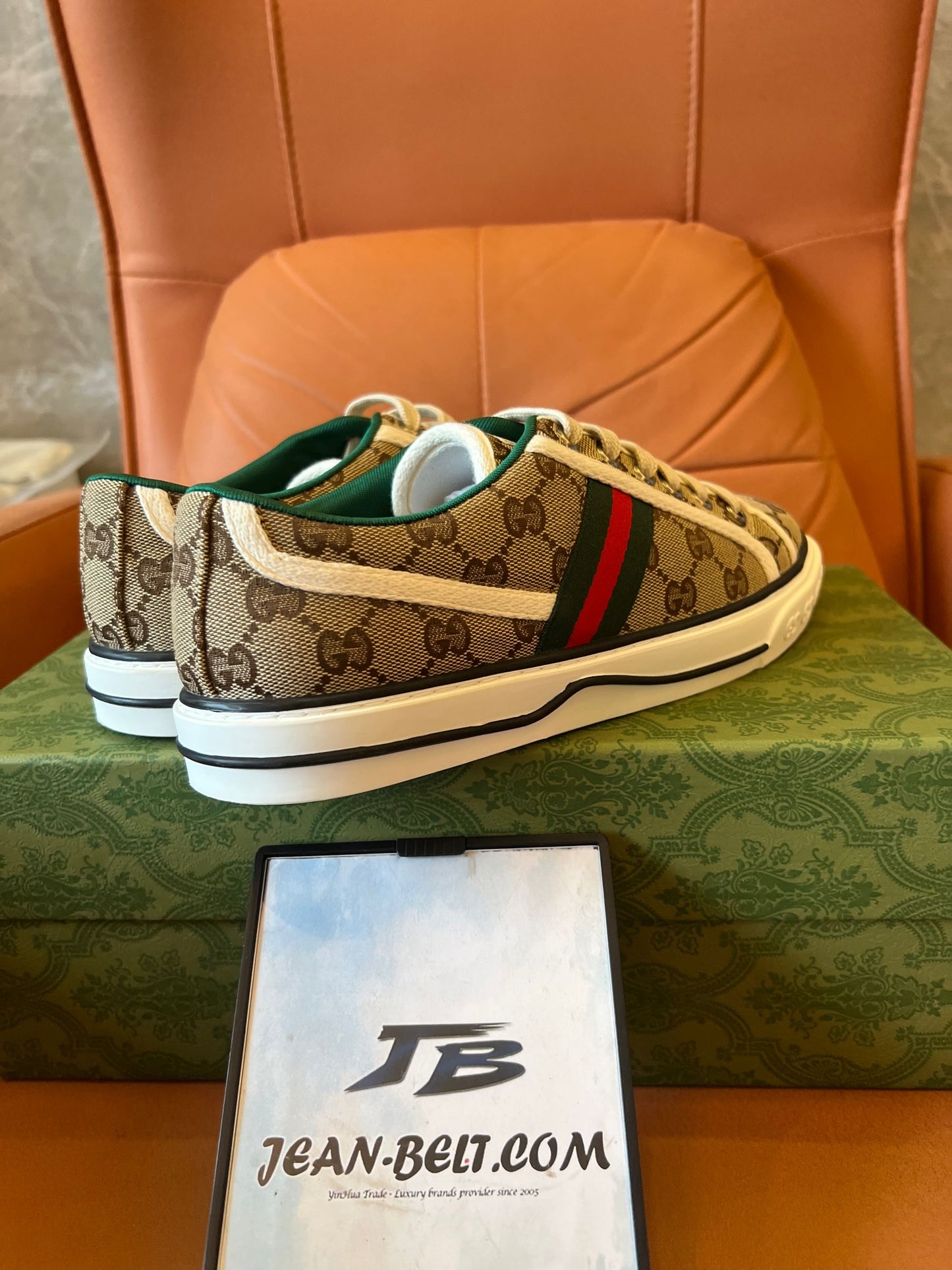 Tênis de lona Gucci Tennis 1977 GG