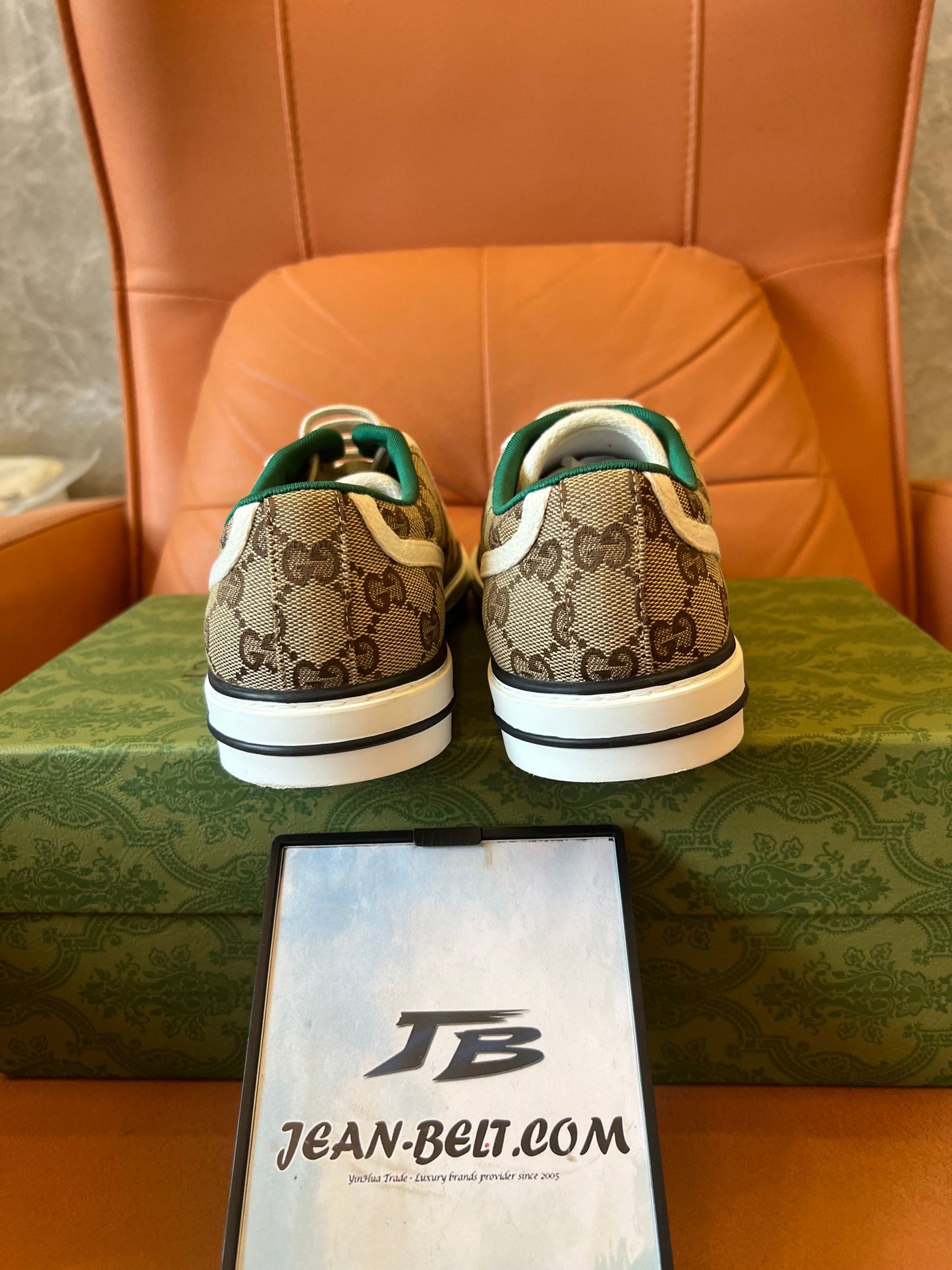 Tênis de lona Gucci Tennis 1977 GG