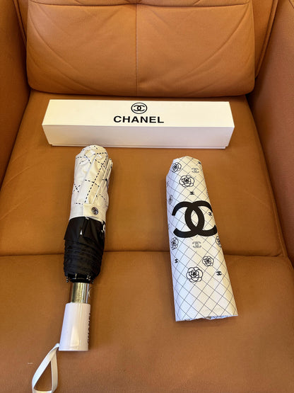 Luxury designer folding umbrella set