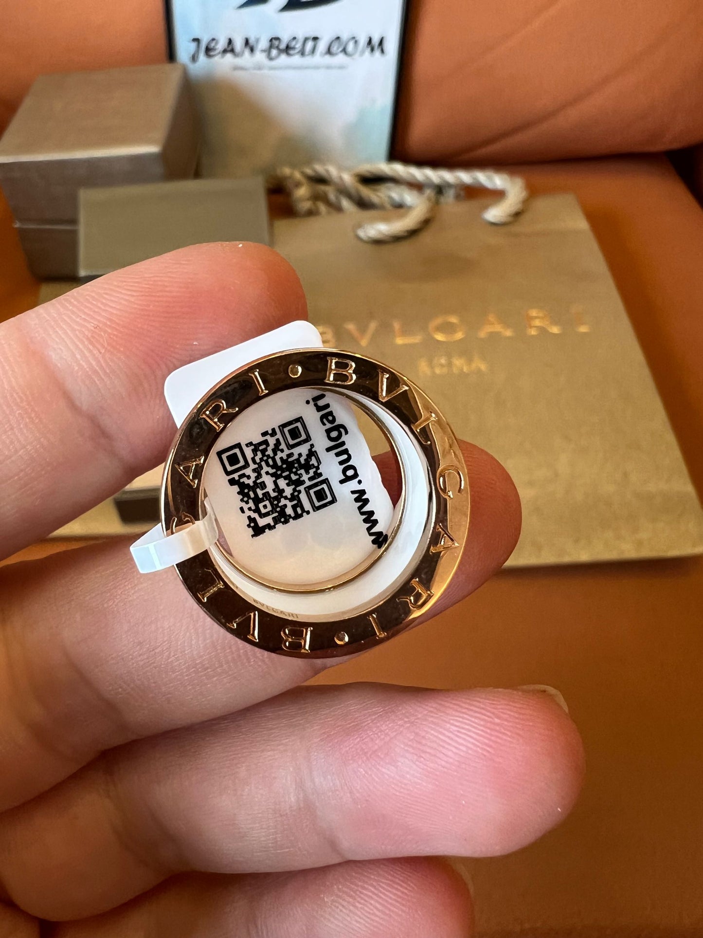 Bvlgari B.Zero1 Ceramic Band Ring - A Statement of Elegance