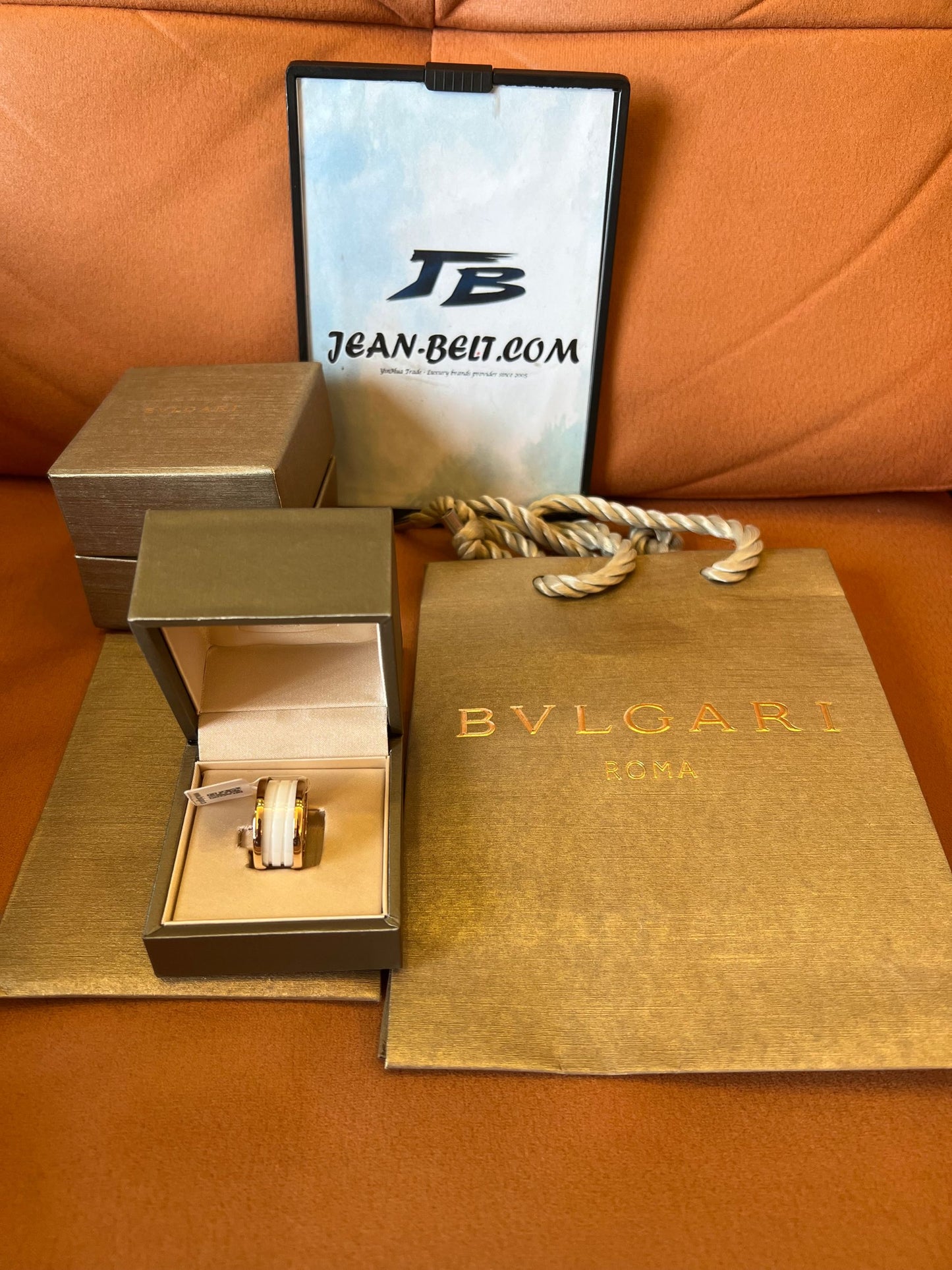 Bvlgari B.Zero1 Ceramic Band Ring - A Statement of Elegance