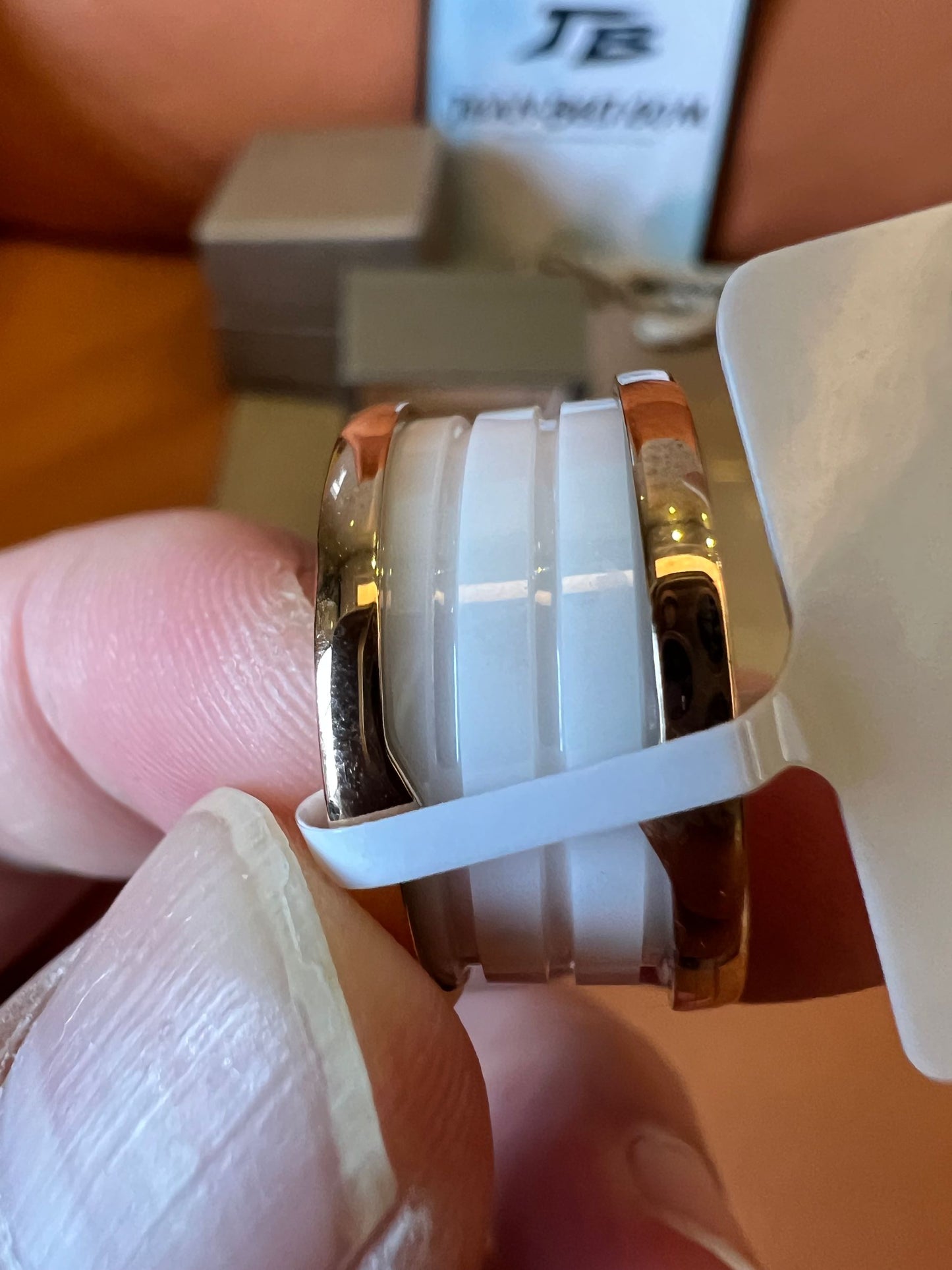Bvlgari B.Zero1 Ceramic Band Ring - A Statement of Elegance