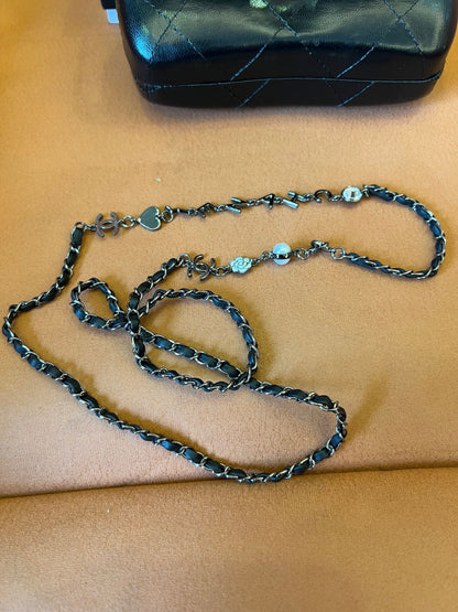Chanel Quilted Chain-Link Sunglasses