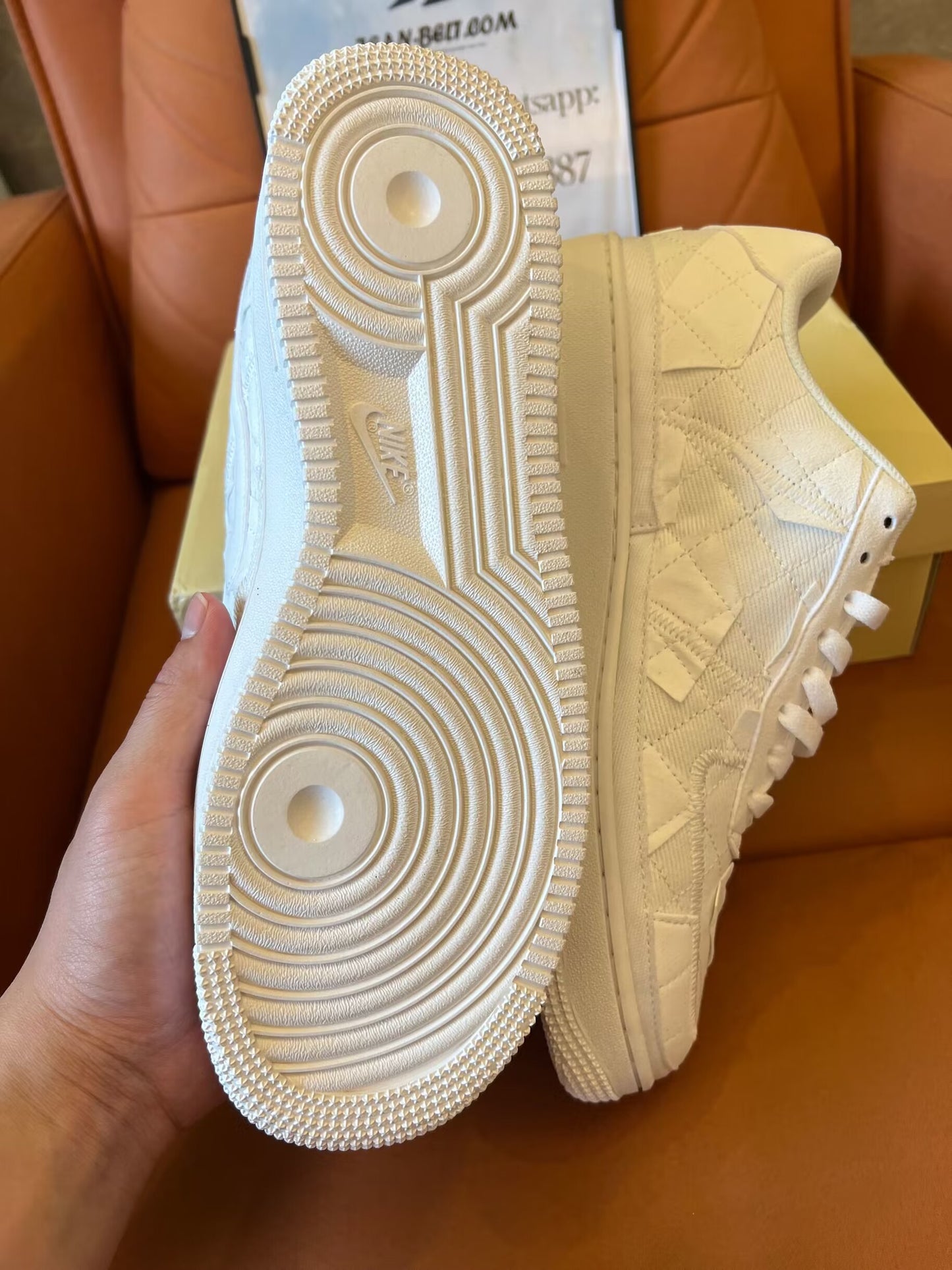 Nike Air Force 1 x Billie Eilish low triple white
