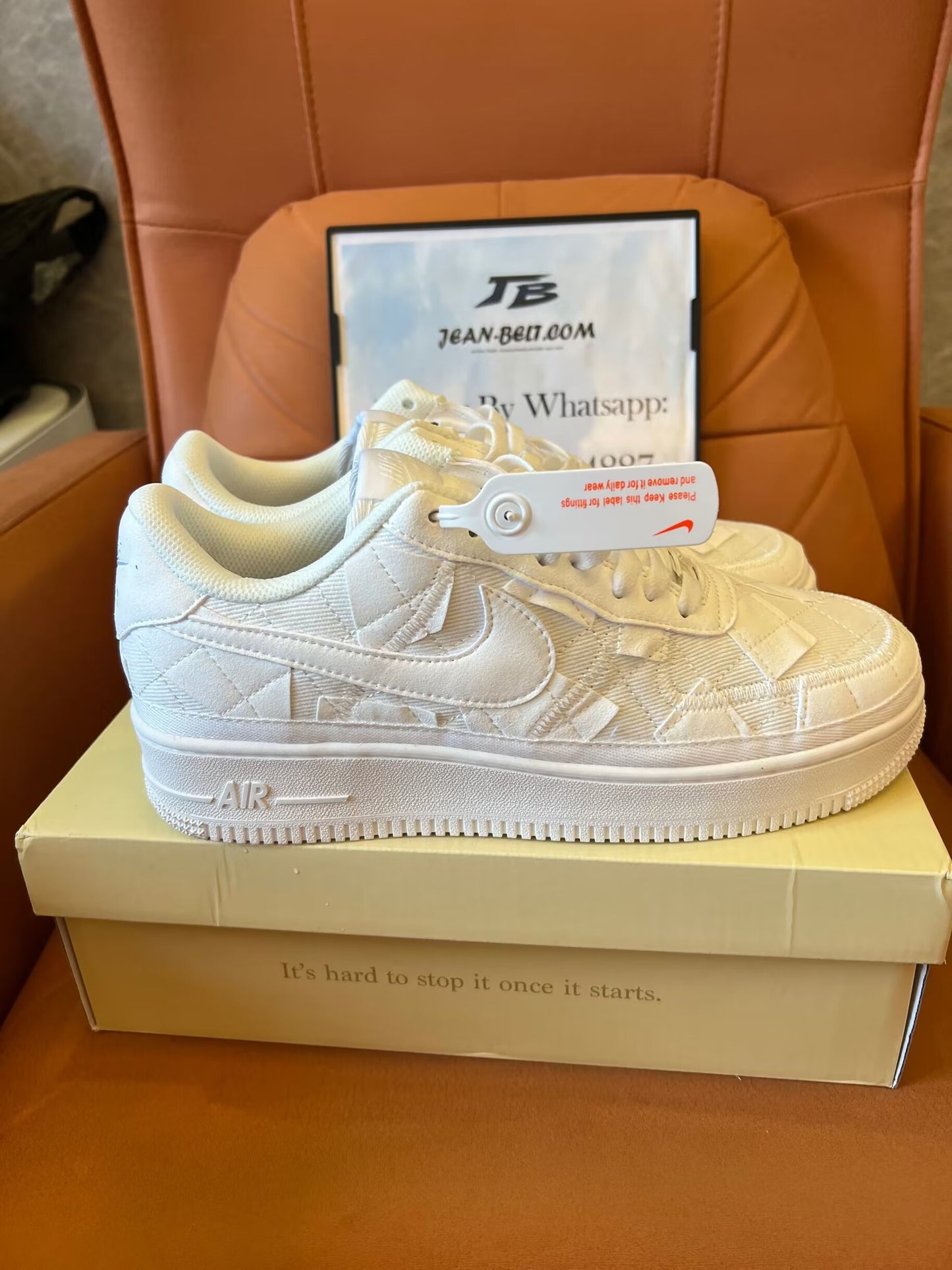 Nike Air Force 1 x Billie Eilish low triple white