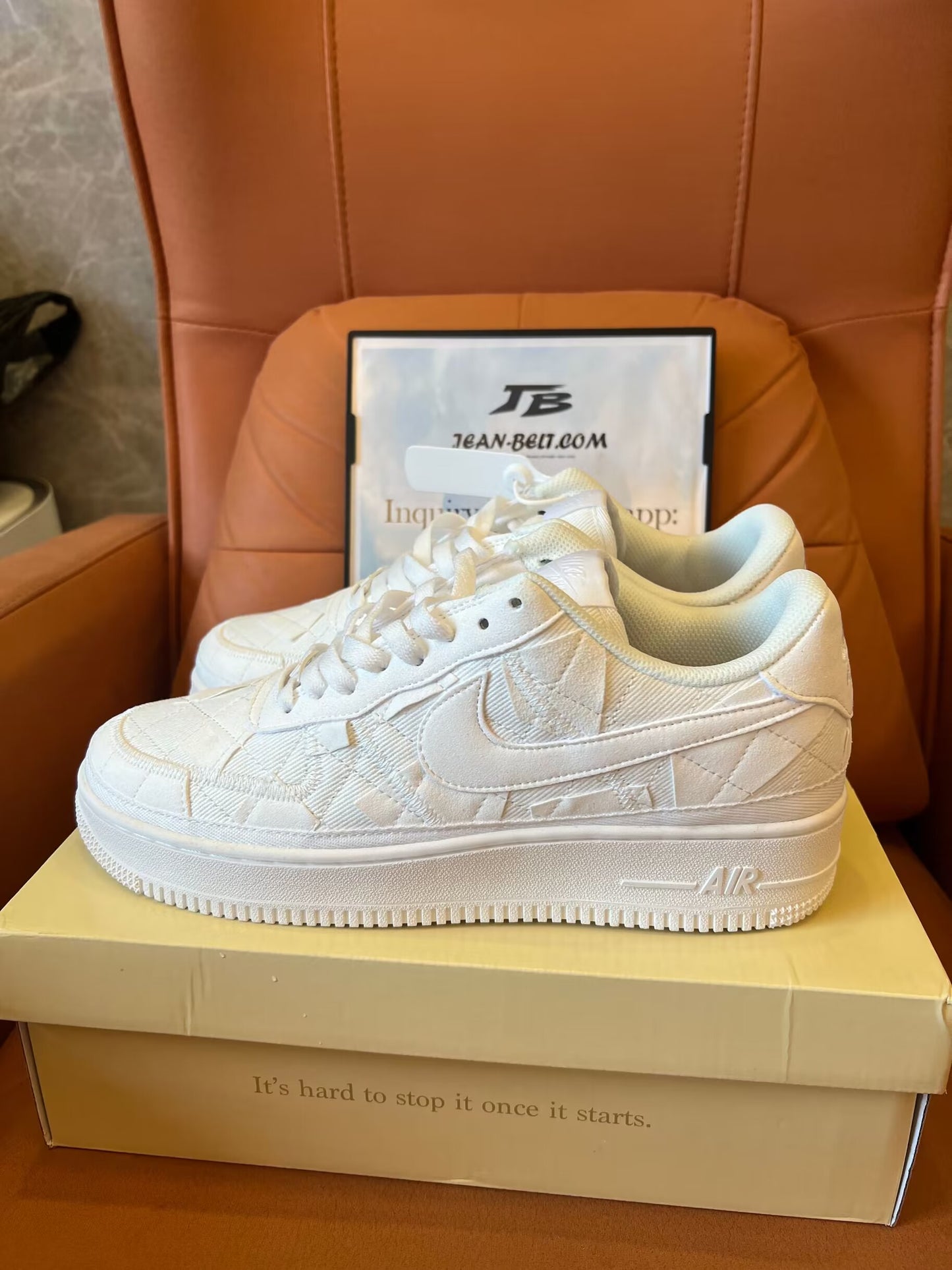 Nike Air Force 1 x Billie Eilish low triple white