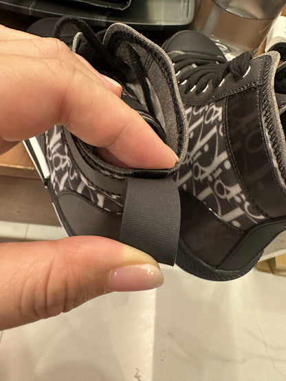 Tênis de cano alto Christian Dior Technical Canvas oblíquo B23