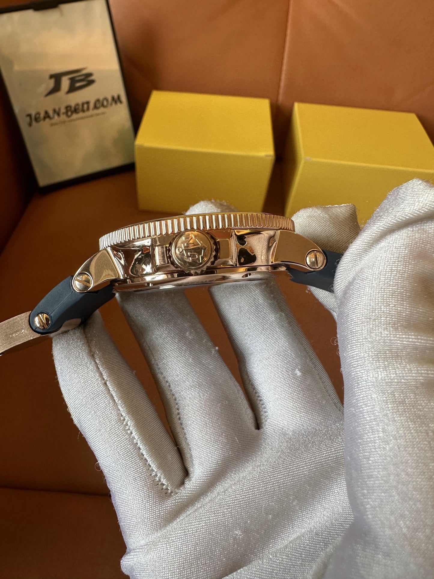 Ulysse Nardin Marine Chronometer 500M Rose gold Luxury Watch