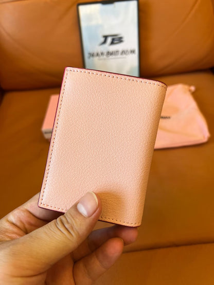 Miu Miu SMC945 Matelassé leather card holder