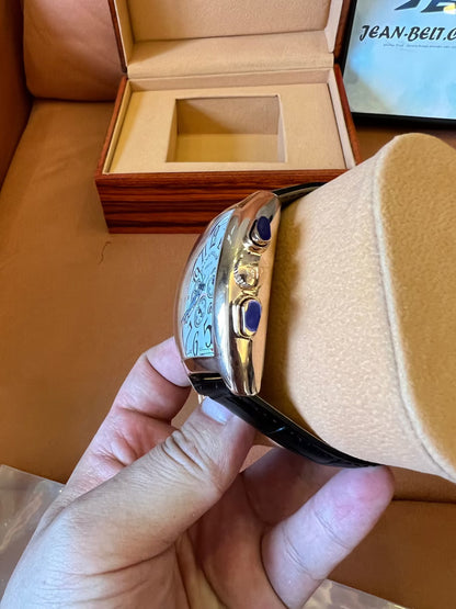 Relógio de Luxo Franck Muller Vanguard Chronograph 8880 CC AT em Forma de Barril
