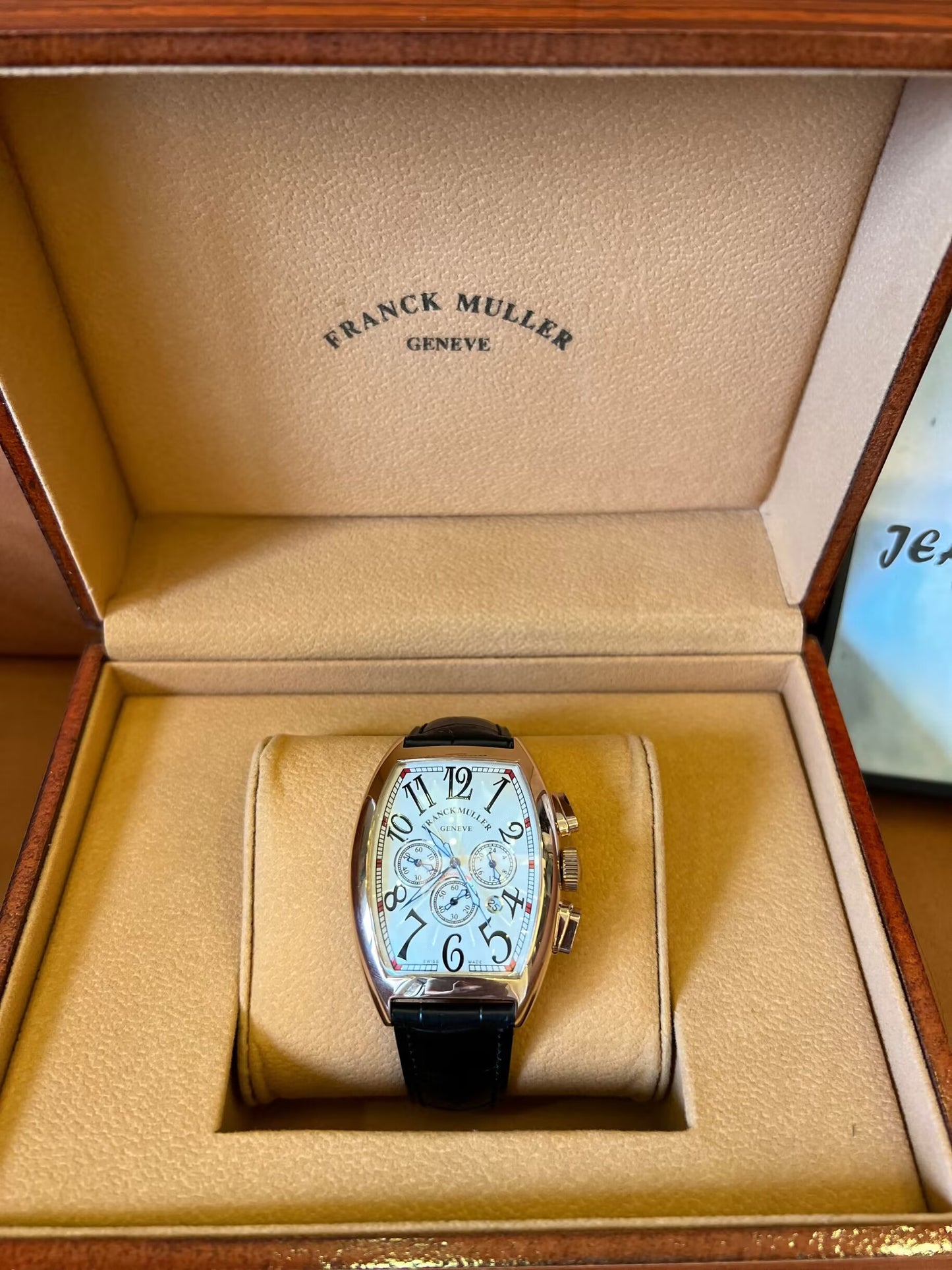 Relógio de Luxo Franck Muller Vanguard Chronograph 8880 CC AT em Forma de Barril