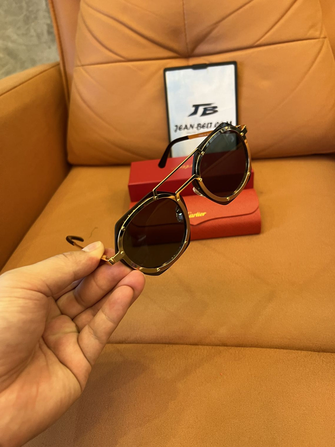 Cartier Santos De Cartier Sunglasses