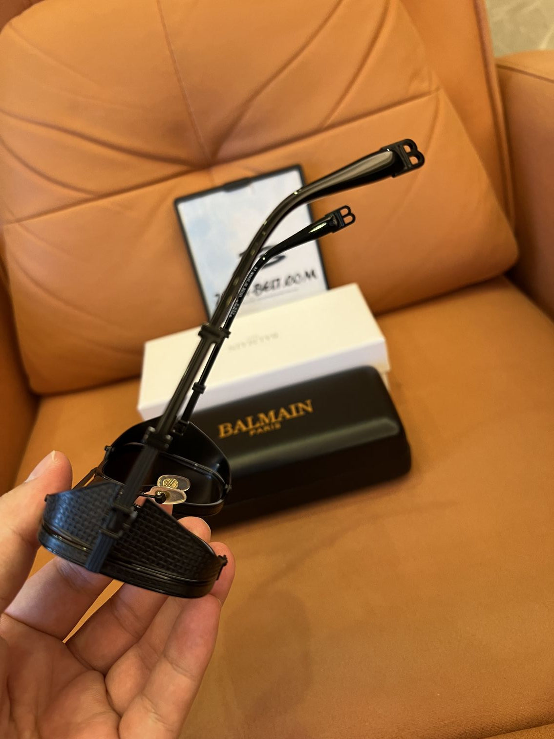 Balmain pilot-style Sunglasses