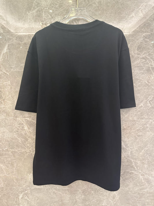 Camiseta negra con osito de peluche de Gucci