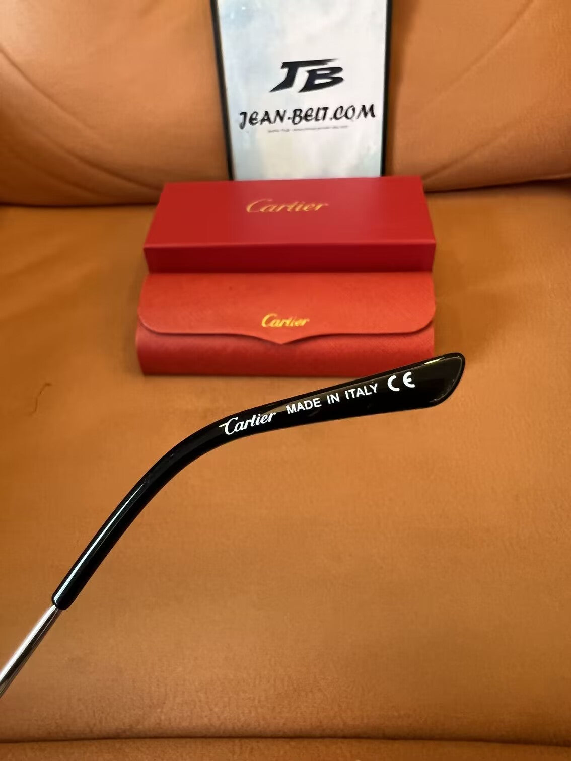 Cartier CT0041 C Gold Square Sunglasses