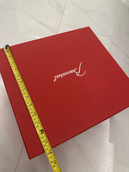 Baccarat Crystal Decorative Vase in Signature Red Box
