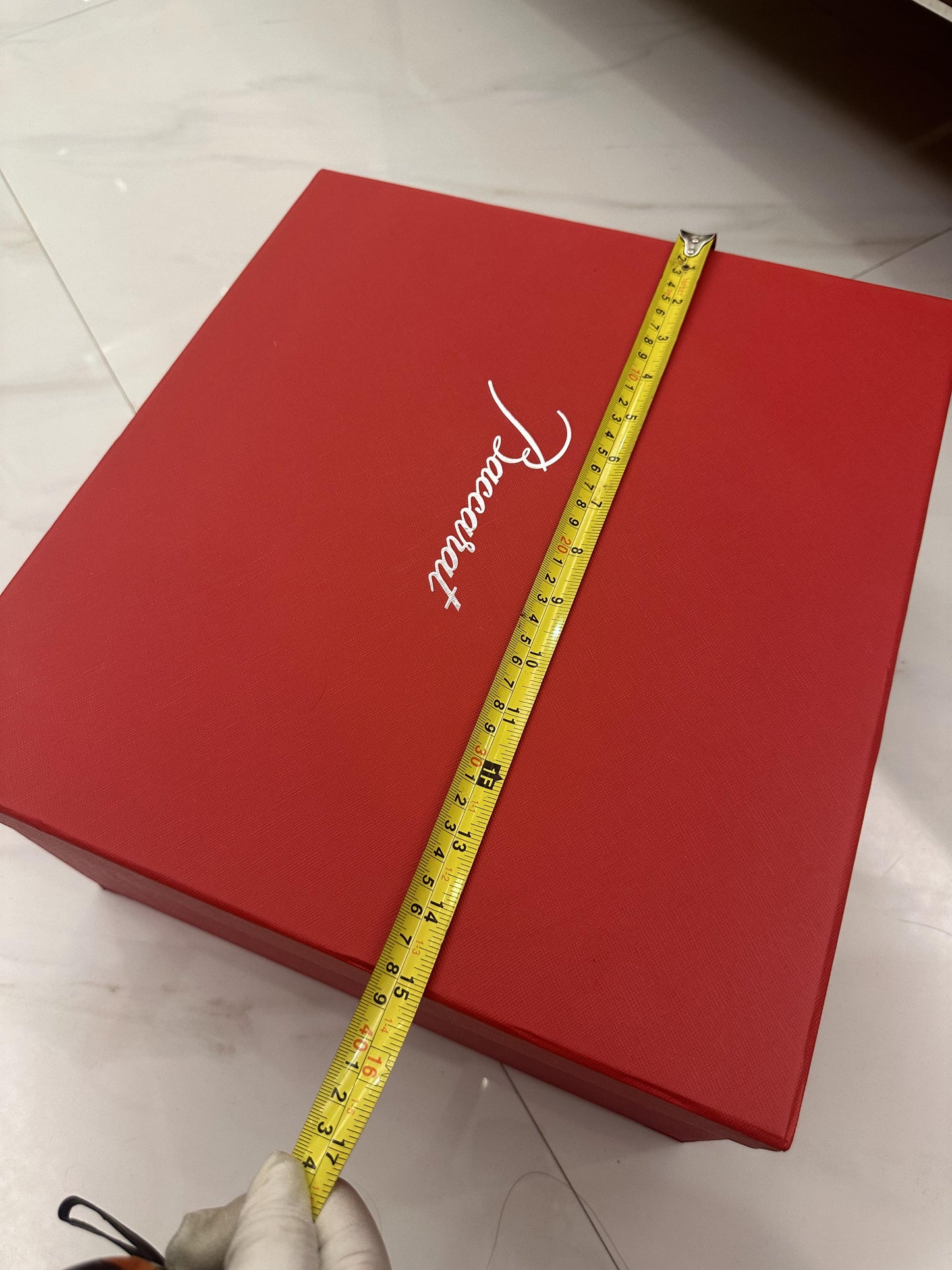 Baccarat Crystal Decorative Vase in Signature Red Box