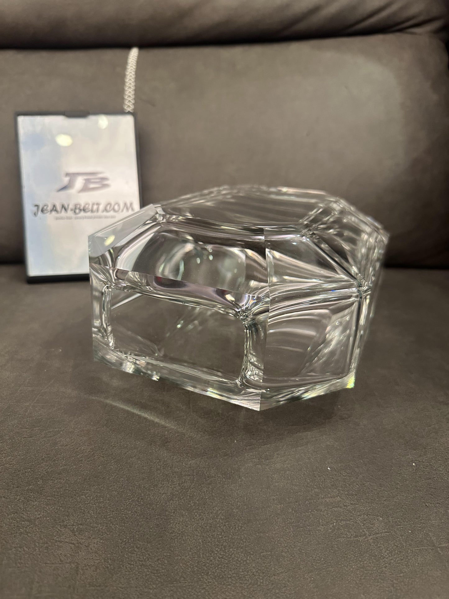 Baccarat Crystal Decorative Vase in Signature Red Box