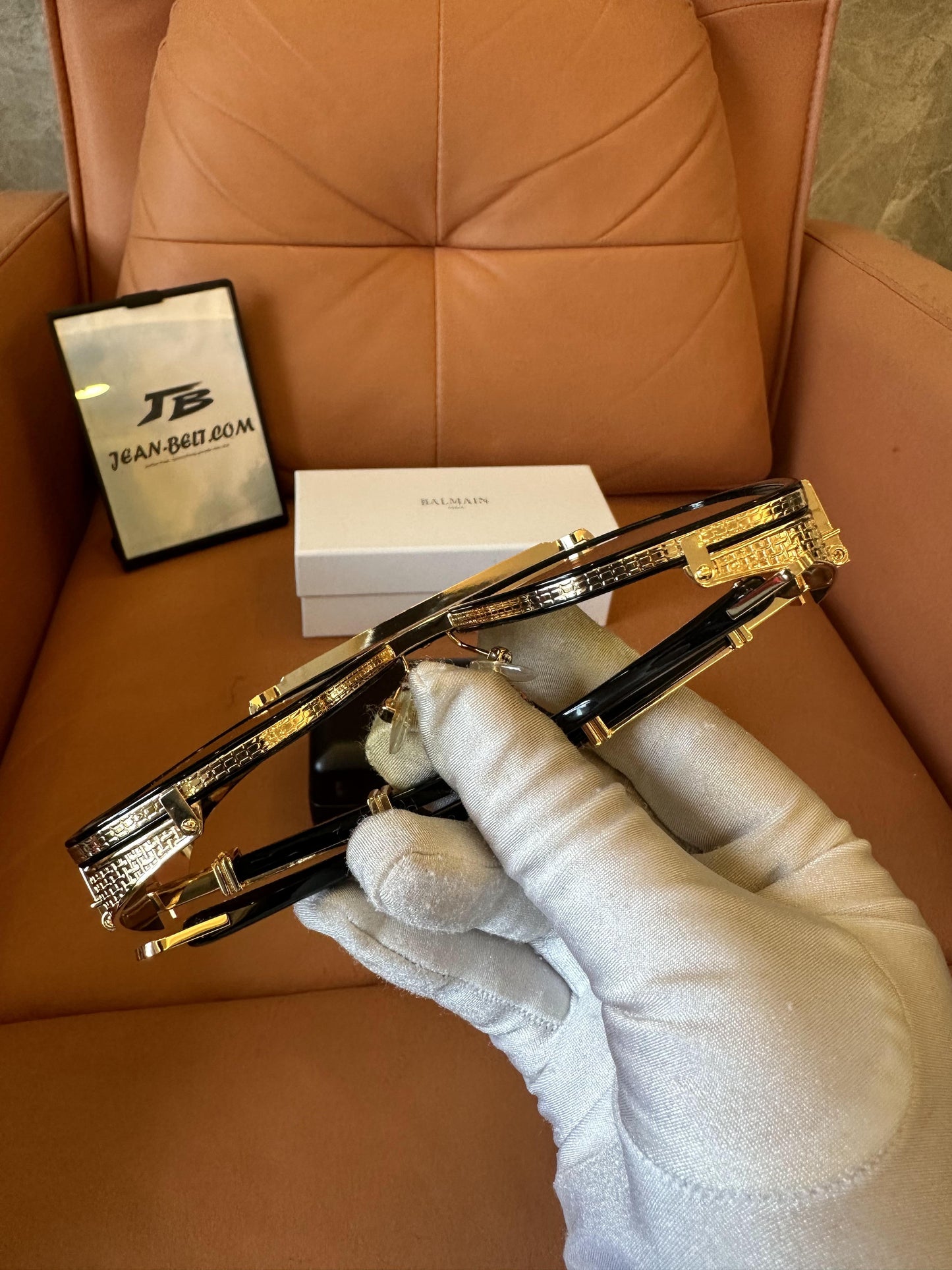 Balmain B-II Aviator Sunglasses