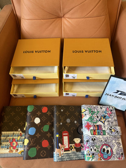 Libreta de edición limitada Louis Vuitton - juego de cuatro