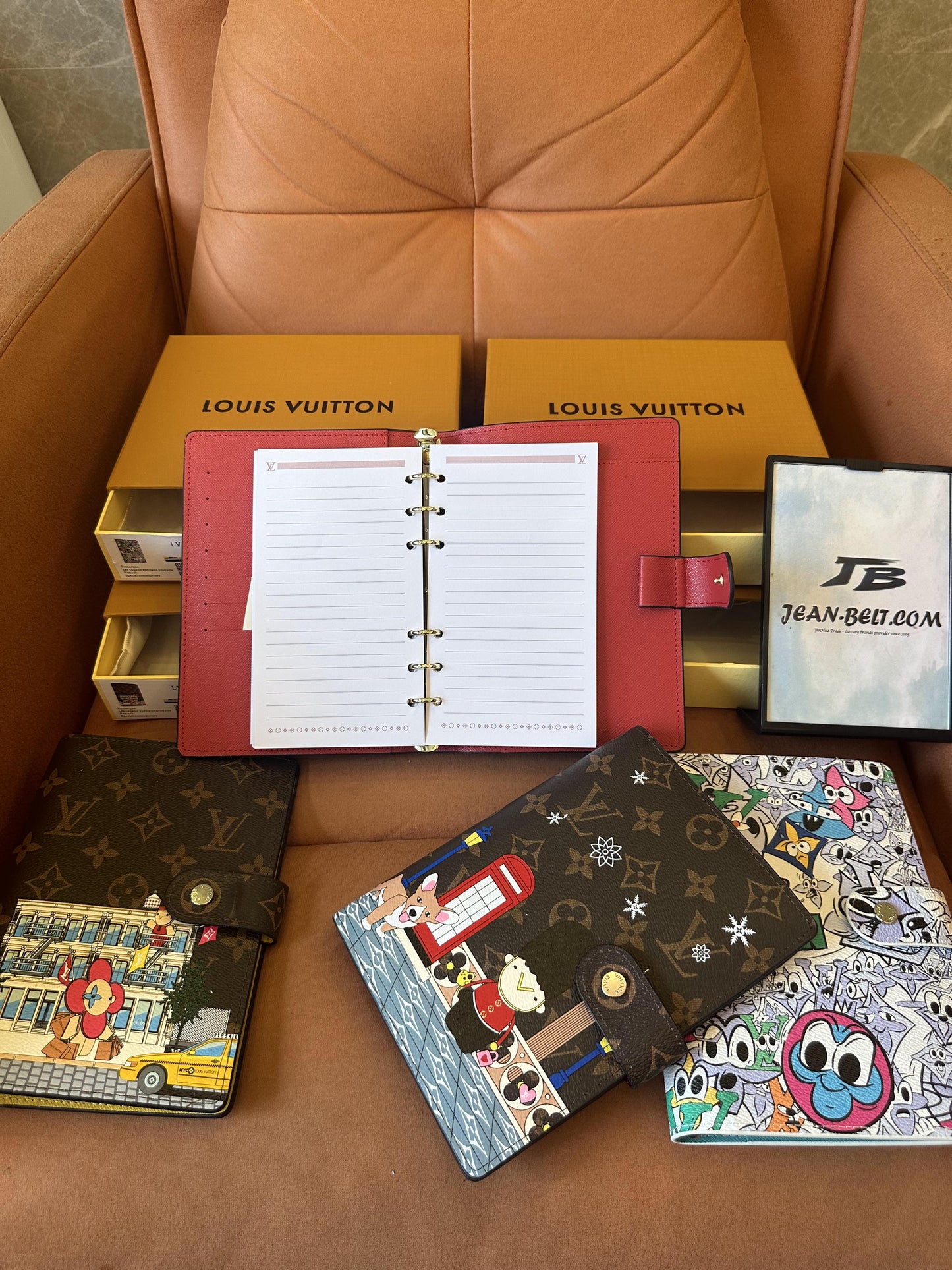 Libreta de edición limitada Louis Vuitton - juego de cuatro