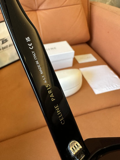 Gafas de sol cuadradas negras Celine Triomphe