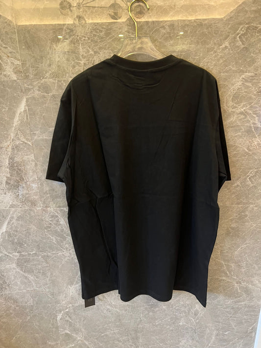 Camiseta preta com logotipo floral Kith
