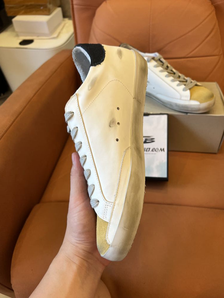 Zapatillas Golden Goose Superstar blancas y azules