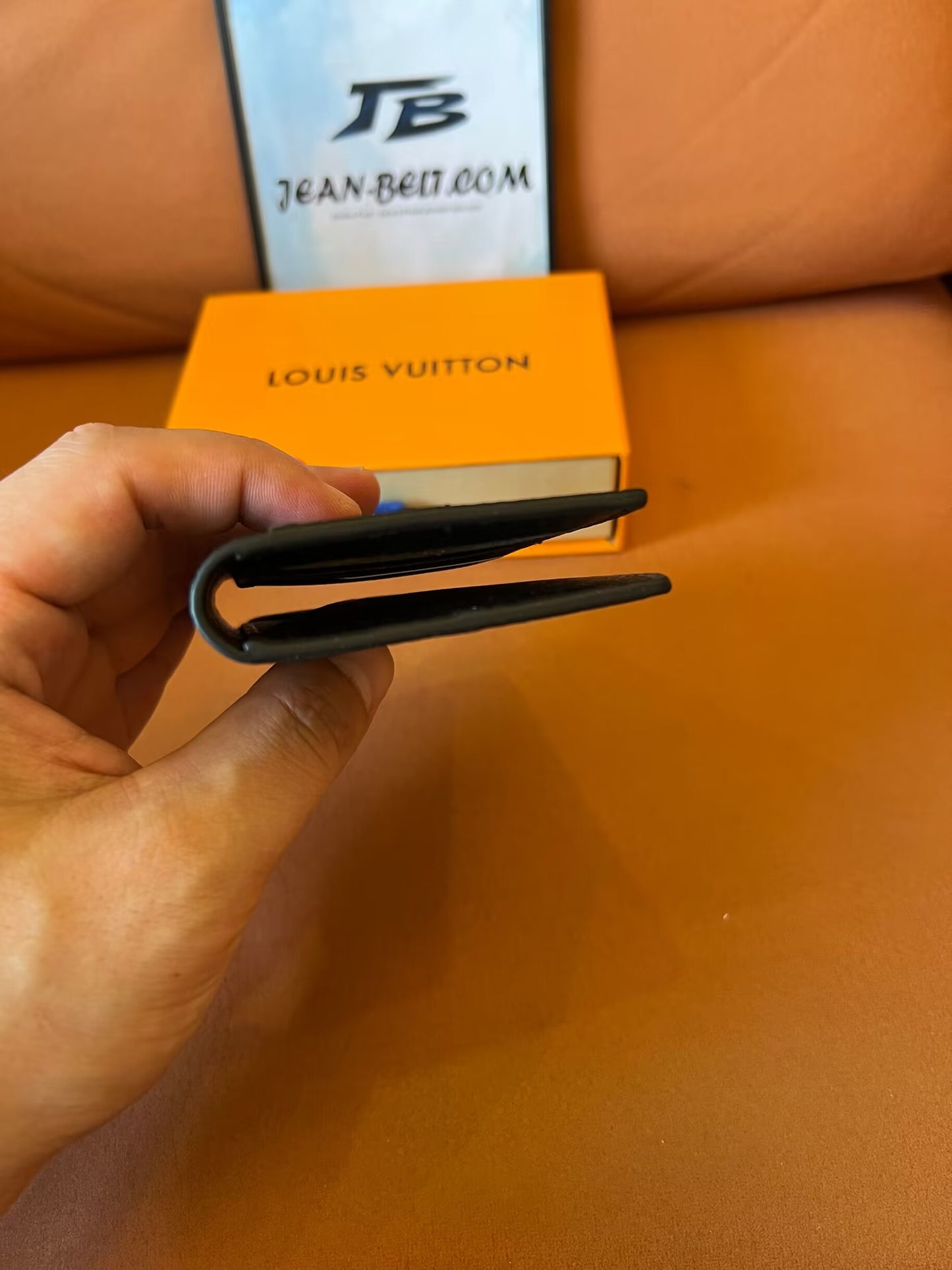 Louis Vuitton monogram passport cover