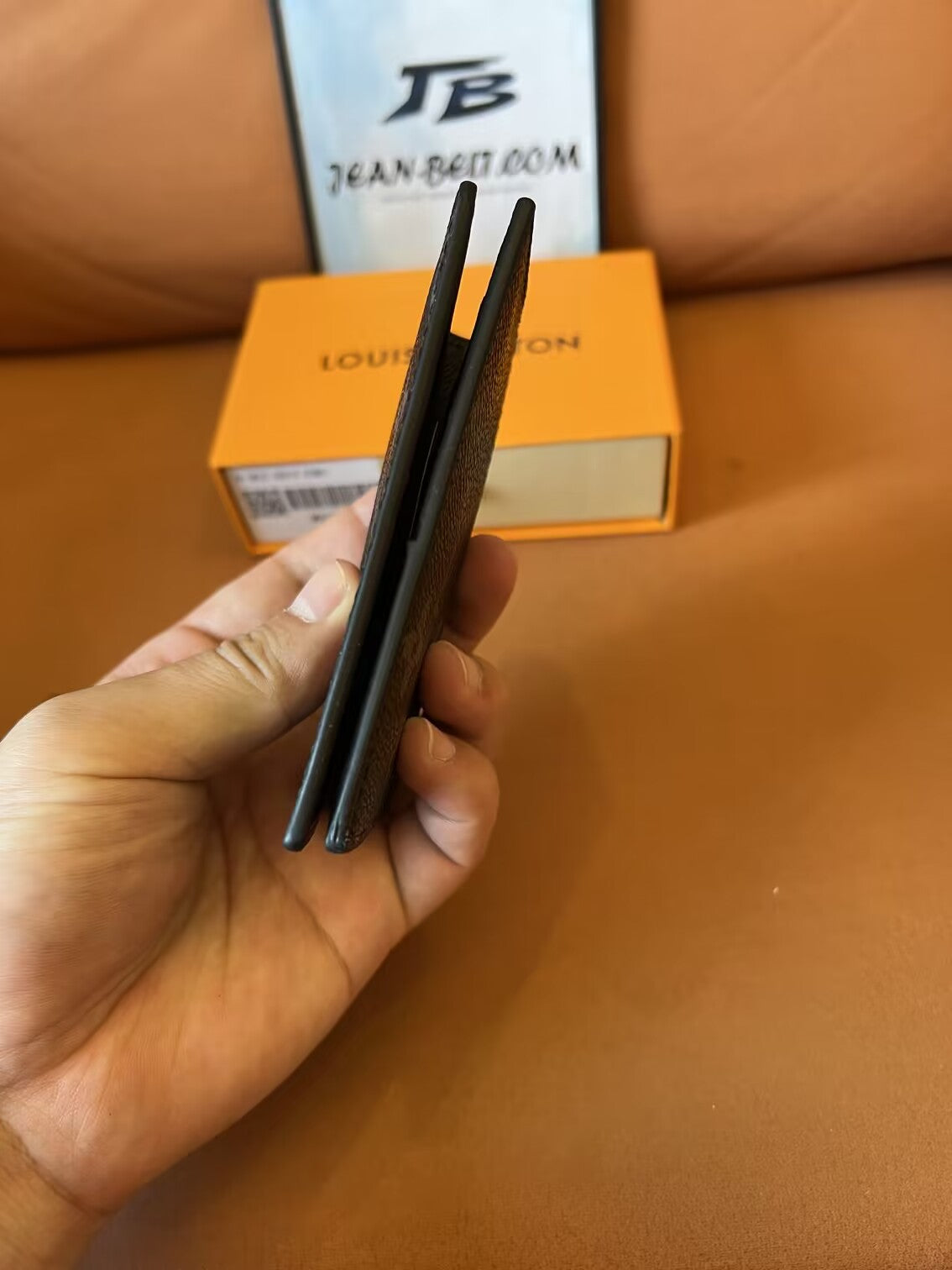 Louis Vuitton monogram passport cover
