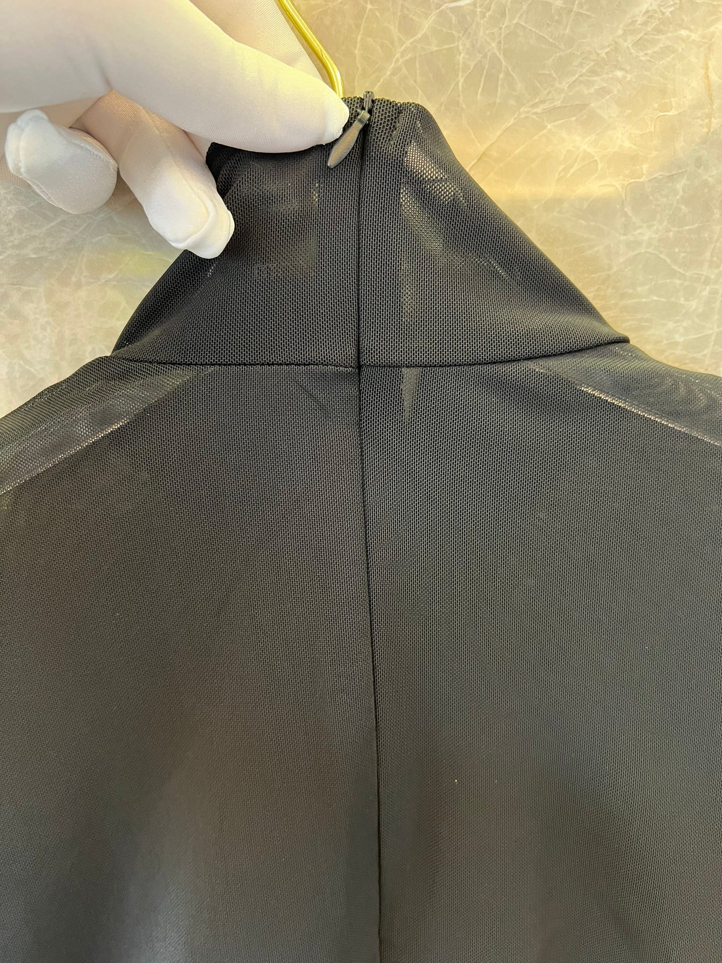 Conjunto de top curto e saia Dolce &amp; Gabbana com cós alto e logo preto