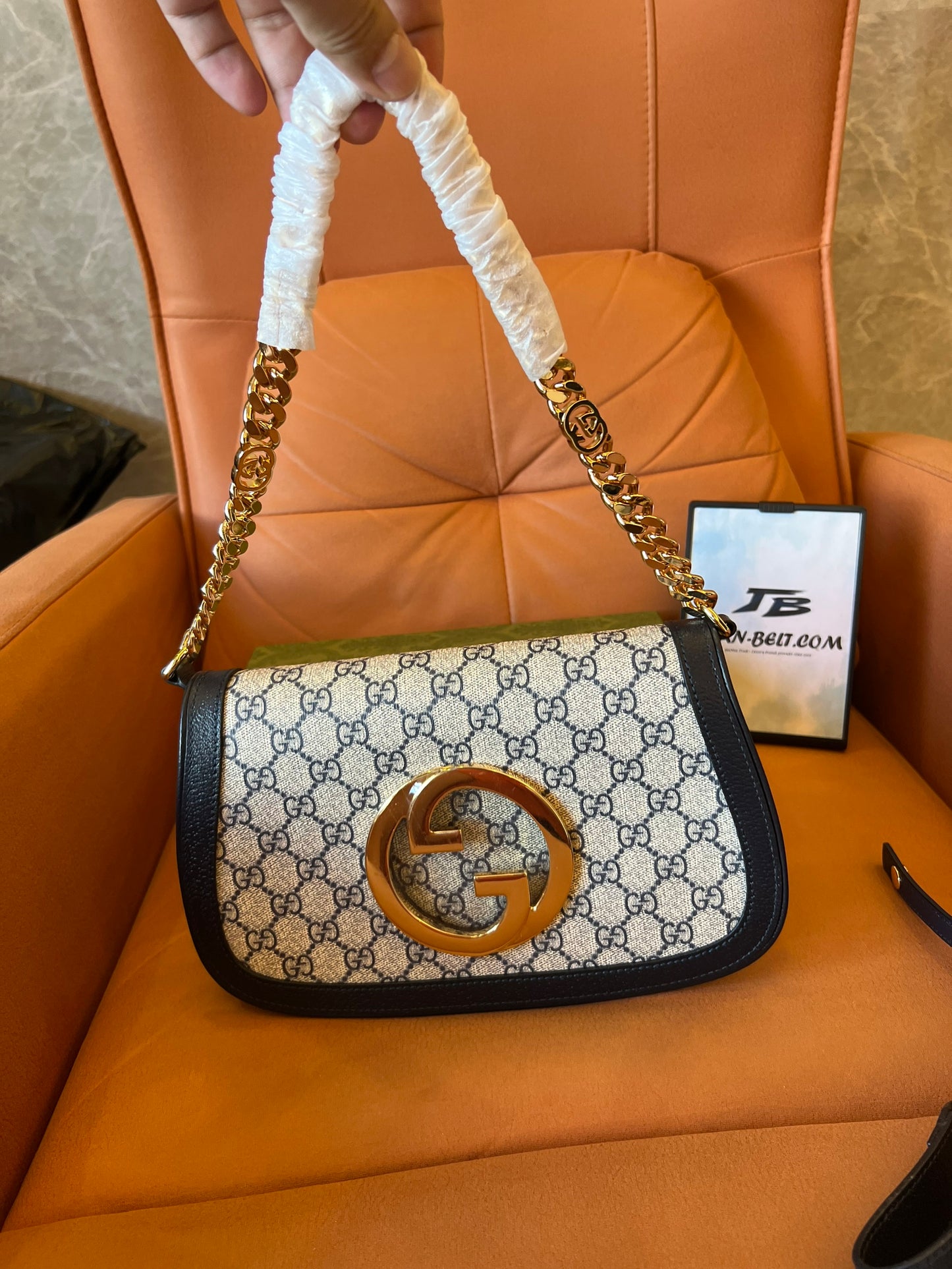 Sac à main Gucci blondie réplique miroir