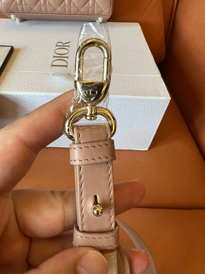 Christian Dior Lambskin Cannage My Abcdior Lady Dior