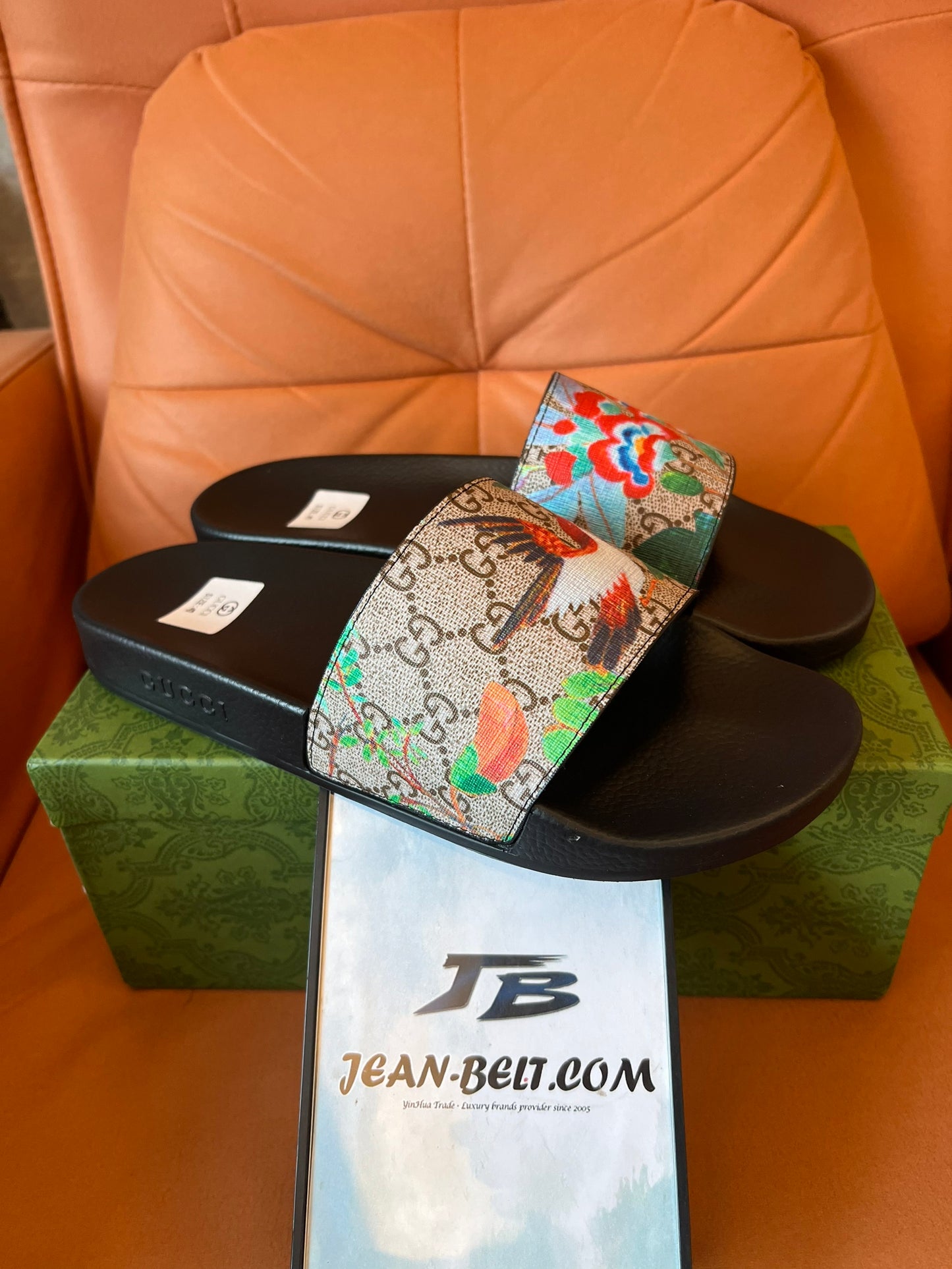 Gucci GG Supreme slide 'multicolorido'