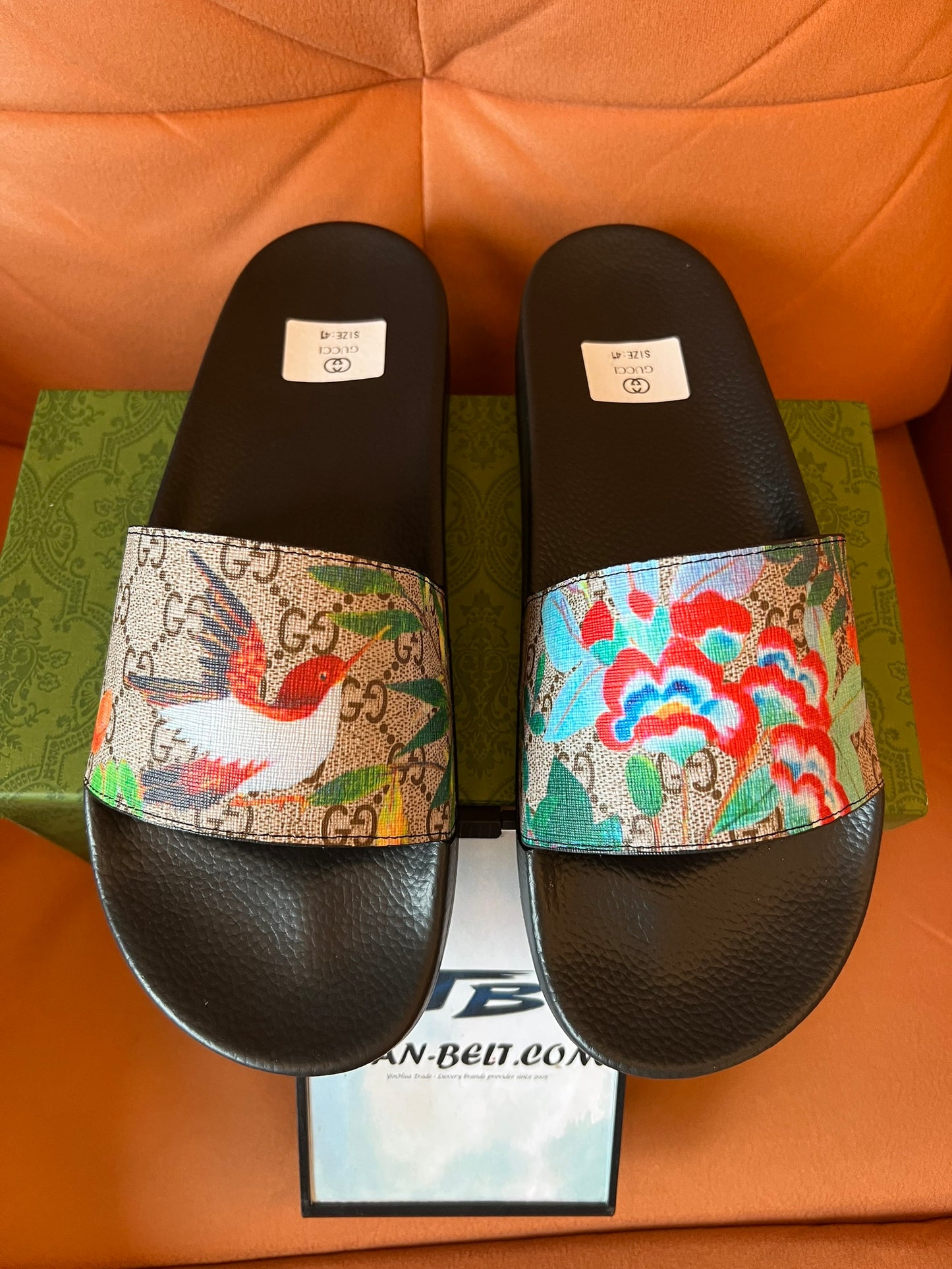 Gucci GG Supreme slide 'multicolorido'