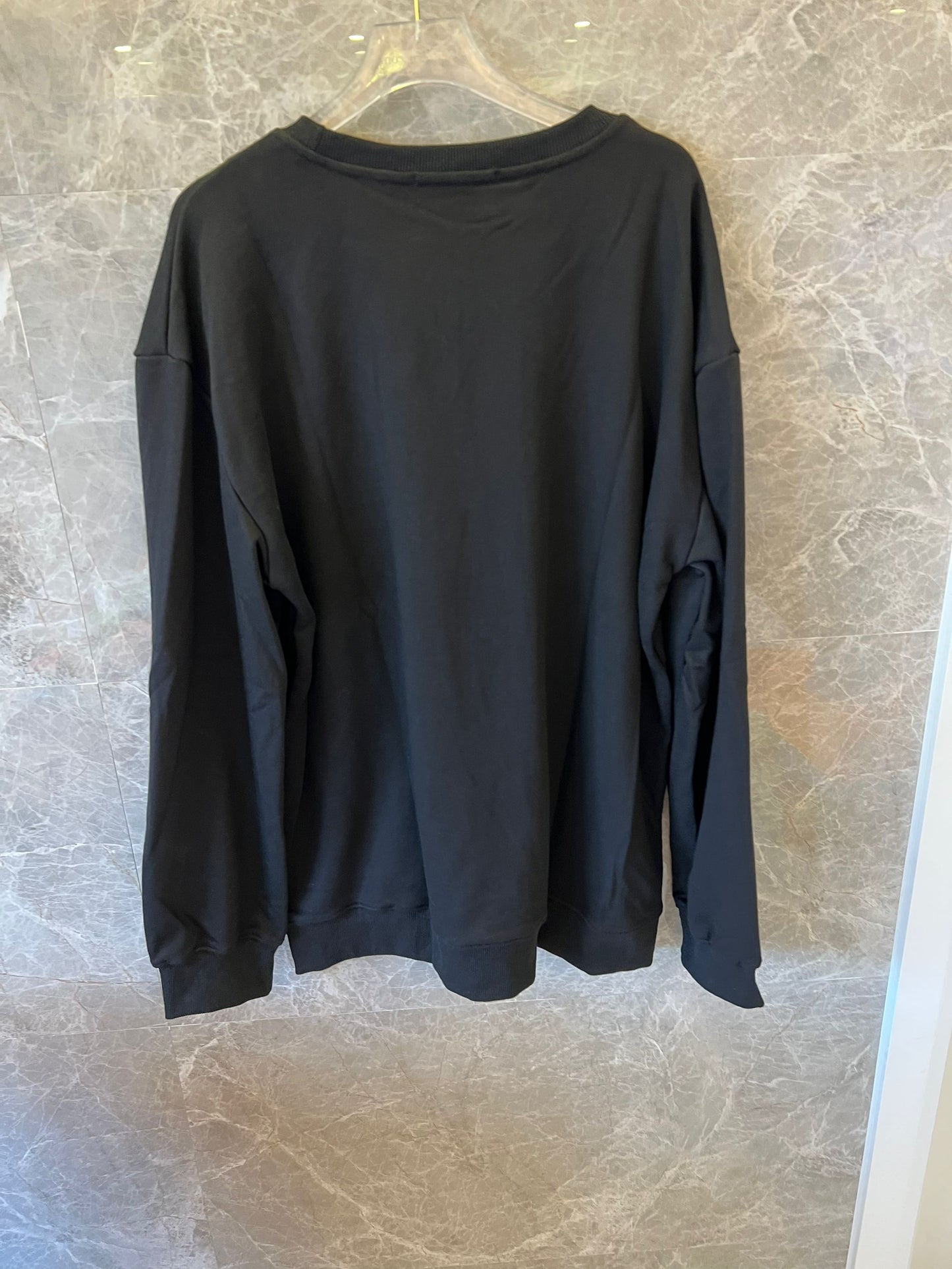 Casablanca "Tennis Club" Black Sweatshirt with Vibrant Logo Graphic