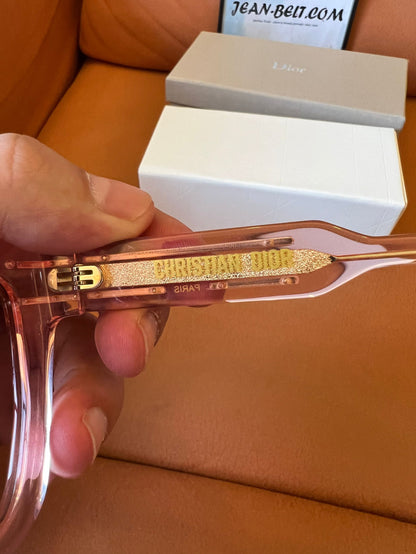 Christian Dior Butterfly Pink Sunglasses - Gradient Lens