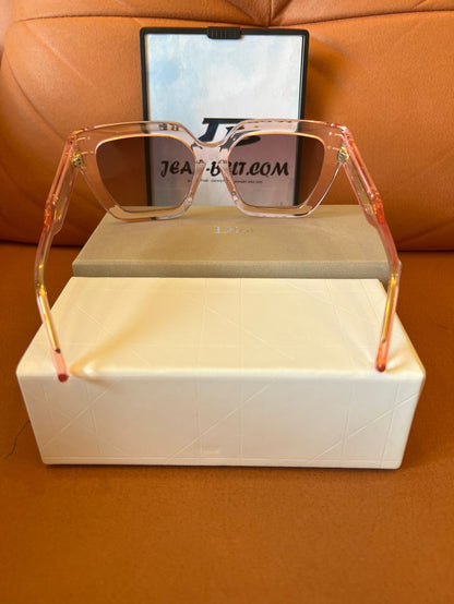Christian Dior Butterfly Pink Sunglasses - Gradient Lens