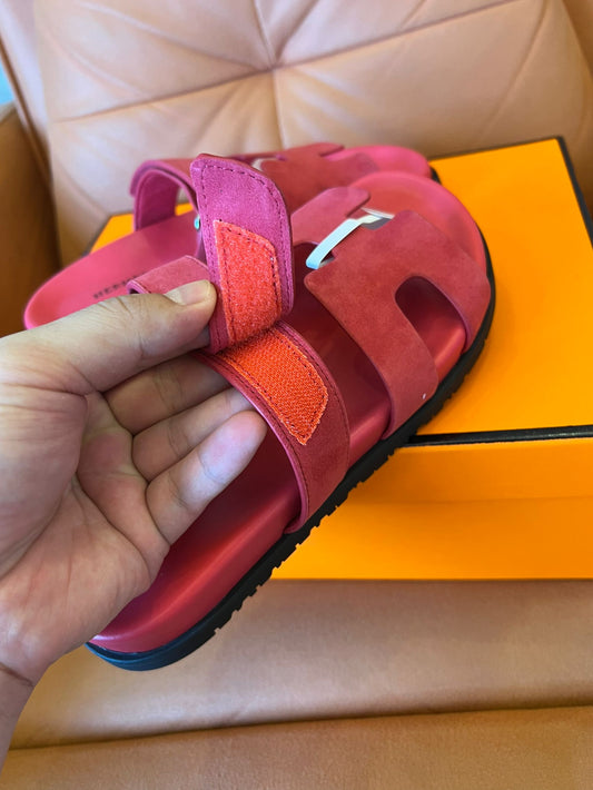 Sandalias chipre de ante para mujer de Hermes