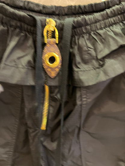 Conjunto de colete e shorts de náilon bicolor Louis Vuitton