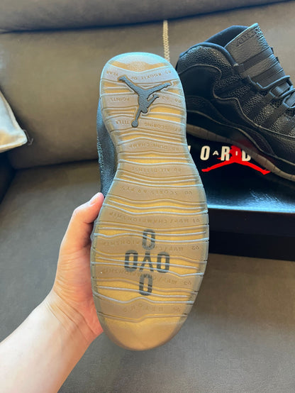 Air Jordan 10 Retro "Triple Negro"