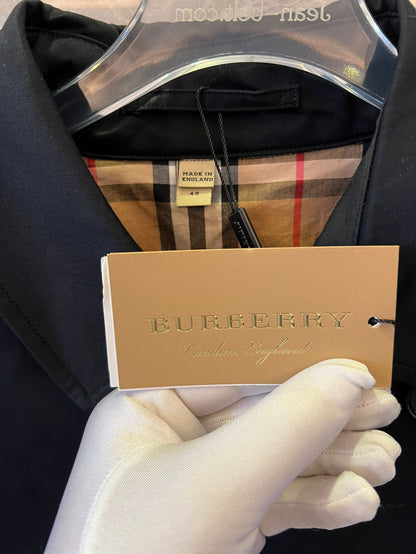 Burberry Classic Black Double-Breasted Trench Coat
